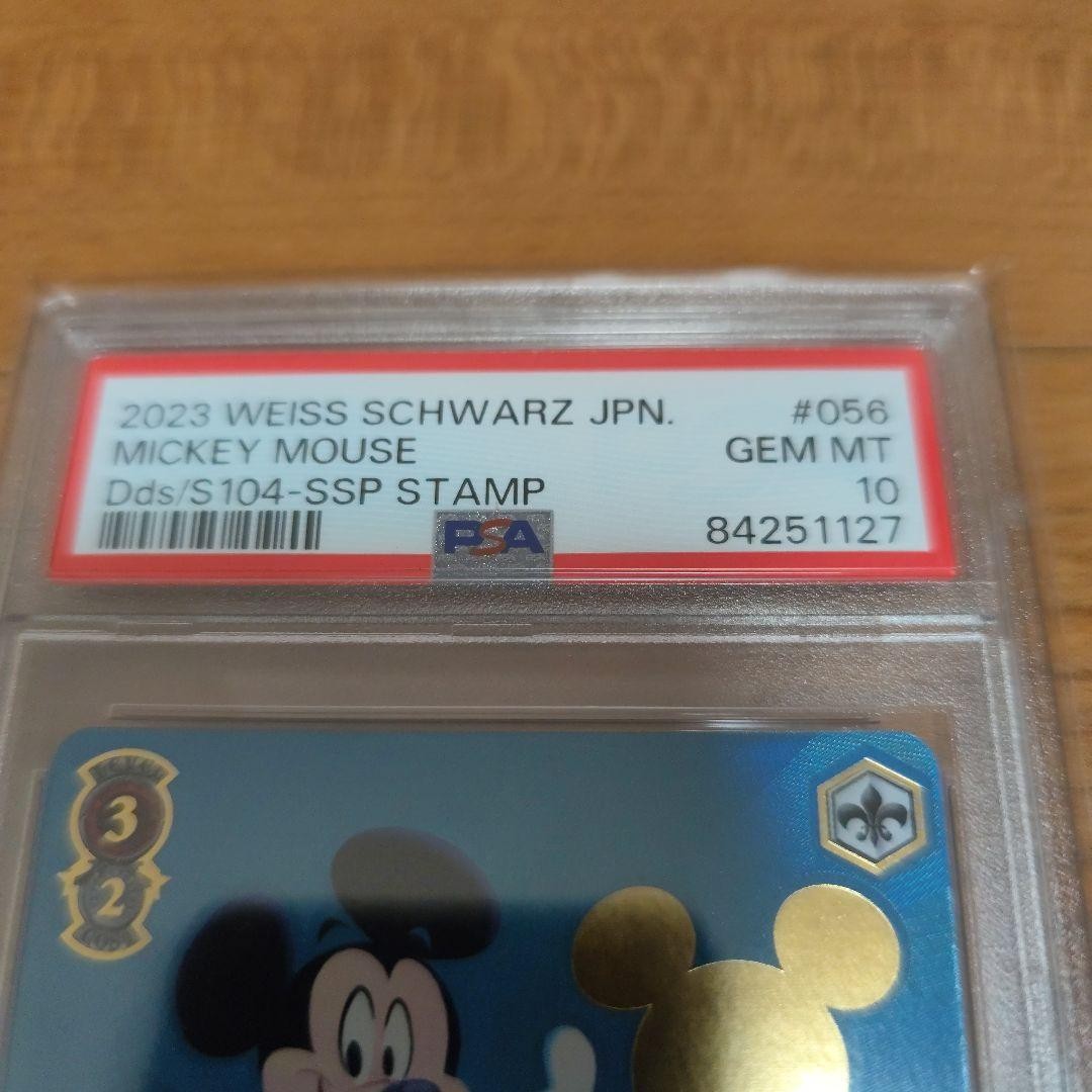 PSA10 ミッキーマウス SSP 056SSP PSA 10 Weiss Schwarz Disney 100 Mickey Mouse Dds/S104 056