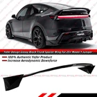 For 2025-2026 Tesla Model Y Juniper Gloss Black Rear Trunk Spoiler Wing By Yofer