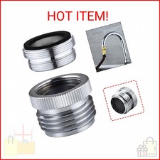 SNUTUYA Faucet Adapter with Aerator, Sink Faucet to Garden Hose Adapter, Faucet