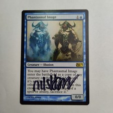 MTG Phantasmal Image Magic 2012 - Signed by Artist Nils Hamm