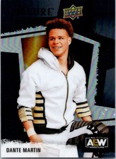 2022 Upper Deck Allure AEW Black Rainbow DANTE MARTIN