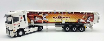 ELIGOR, RENAULT T HIGH 4x2 2023 mit NIGAY-Tankauflieger - Le Caramel feiert Z...
