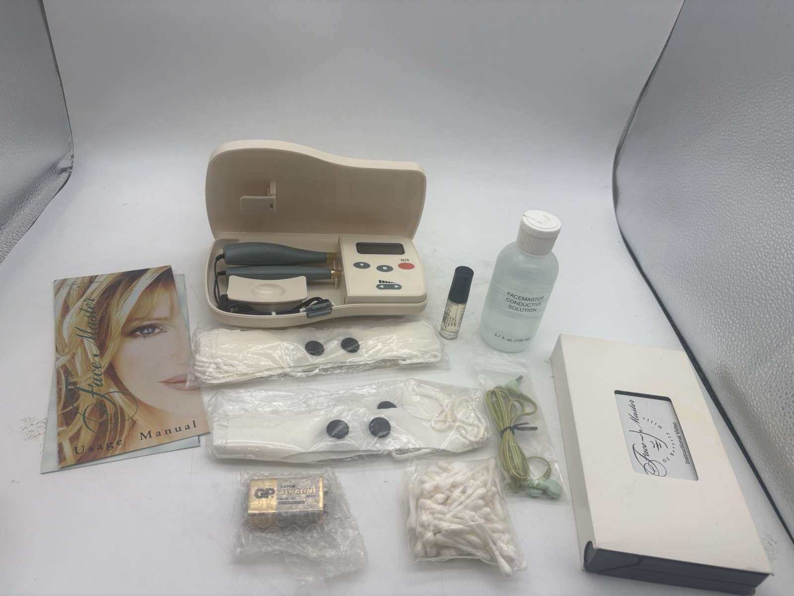 Facemaster Microcurrent Facial Toning System Kit w/ Accessories | eBay