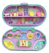 VTG 1992 Bluebird Polly Pocket Babysitting Stamper Set Stampin Playground