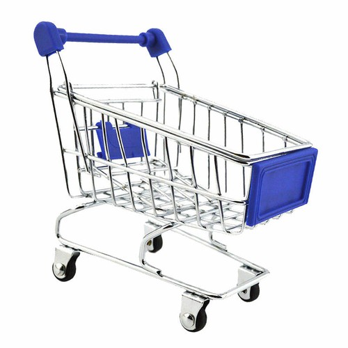 Mini Einkaufswagen Supermarkt Bollerwagen Trolley Rollenspiel Spielzeug - Bild 6 von 12