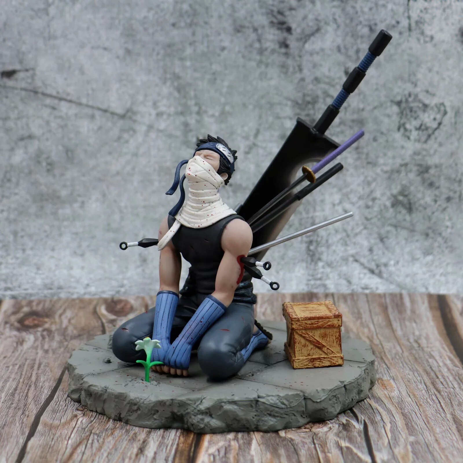 Anime Naruto GK Momochi Zabuza PVC Figure Figurine Model Toy No Box^^ eBay