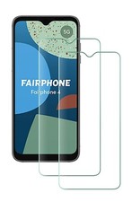 2x Fairphone 4 Panzerfolie Schutzglas Echt Hart 9H Displayschutz Verbundglas