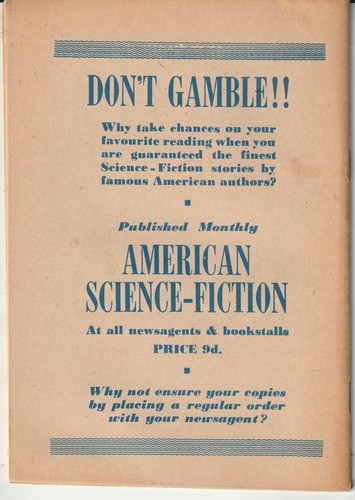 Australian: American Science Fiction #24 1954 C L Moore -There Shall Be Darkness - Bild 3 von 3