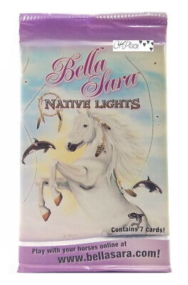 Bella Sara Native Lights Unopened Pack 7 Cards Per Pack