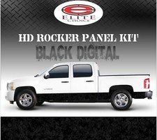 Urban Digital Camo Rocker Panel Graphic Decal Wrap Truck Suv - 12 X 24ft