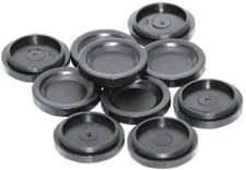 ProScope C Mount Dust Cover Cap for CCTV Camera Lens Body Plastic Pack of 10