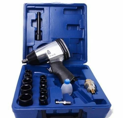 Pistola Avvitatore Pneumatico Aria 1/2 Professionale con Bussole e Valigetta
