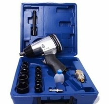 PISTOLA AVVITATORE PNEUMATICO PRESSIONE ARIA CON VALIGIA E BUSSOLE COMPRESSORE