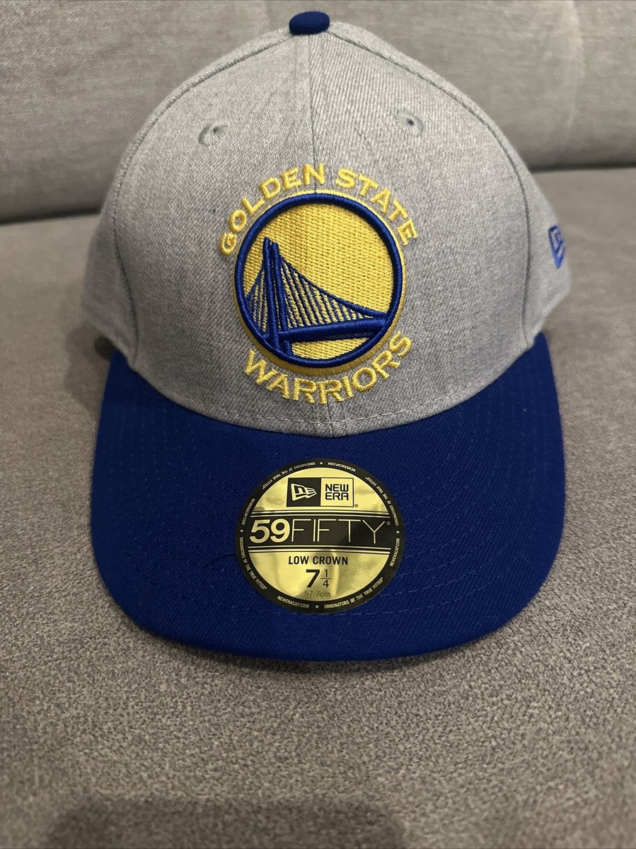 Golden State Warriors New Era Hat Cap Low Crown Grey Blue  display picture 1