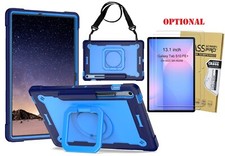 Case for Samsung Galaxy Tab S10 FE Plus/S10 FE 13.1" / Glass Screen Protector