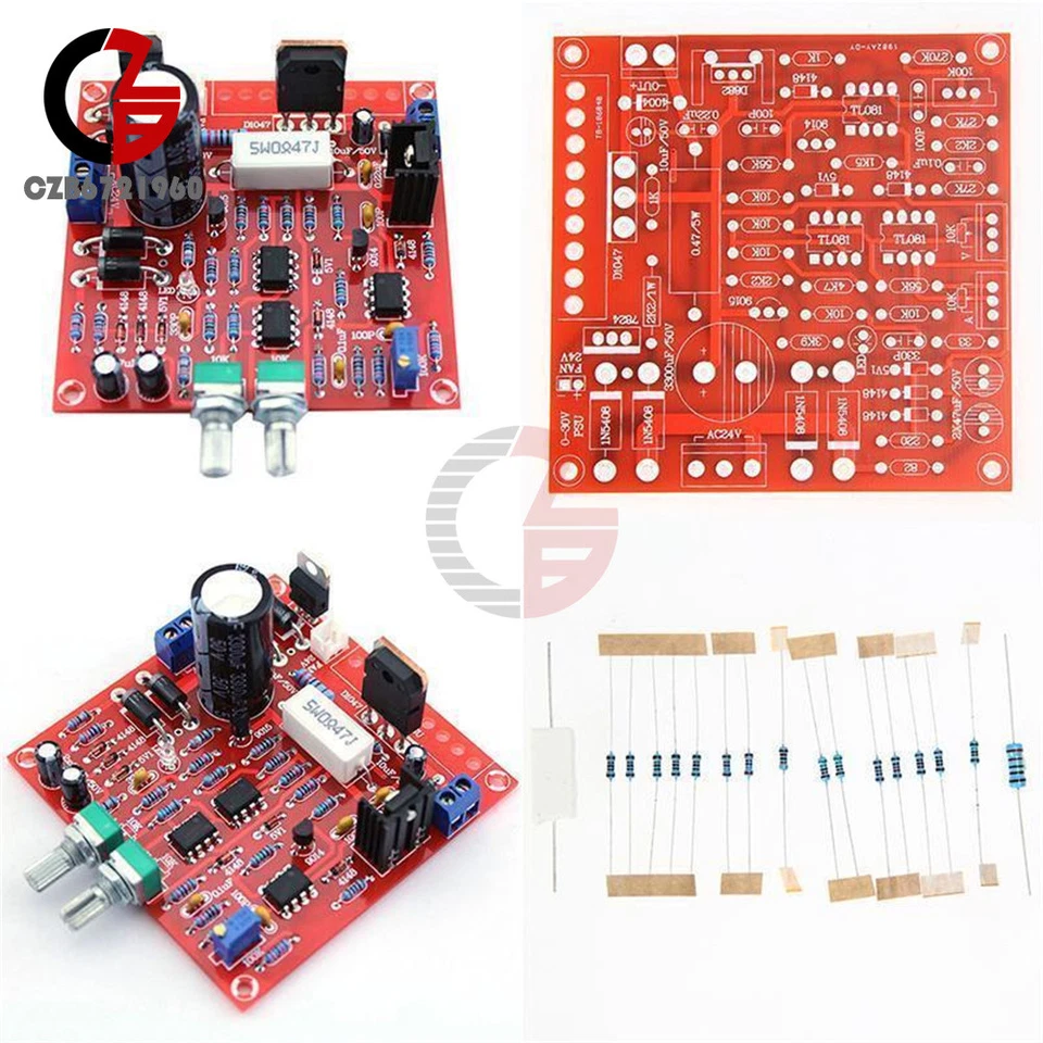 0-30V 2mA-3A Adjustable DC Regulated Power Supply DIY Kit Short with Protection - Image 4 of 4