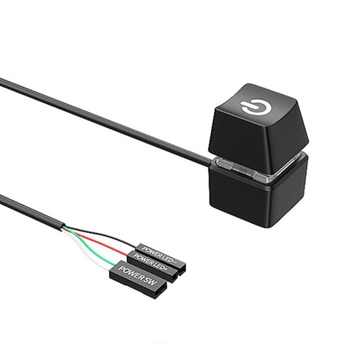 Compact Computer Desktop External Power Button Cable Computer Desktop Switchs - Afbeelding 7 van 8