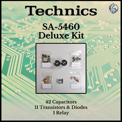 Technics SA-5460 Receiver Deluxe Upgrade Kit Genuine Parts