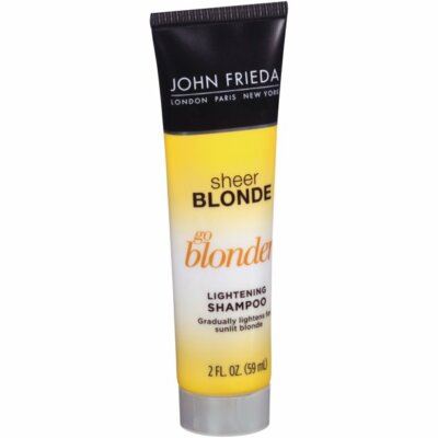  John Frieda Sheer Blonde Shampoo, 2 oz 8 packs