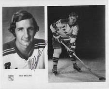 Rod Seiling Autographed Signed 8x10 RARE NY Rangers Press Photo NHL - w/COA
