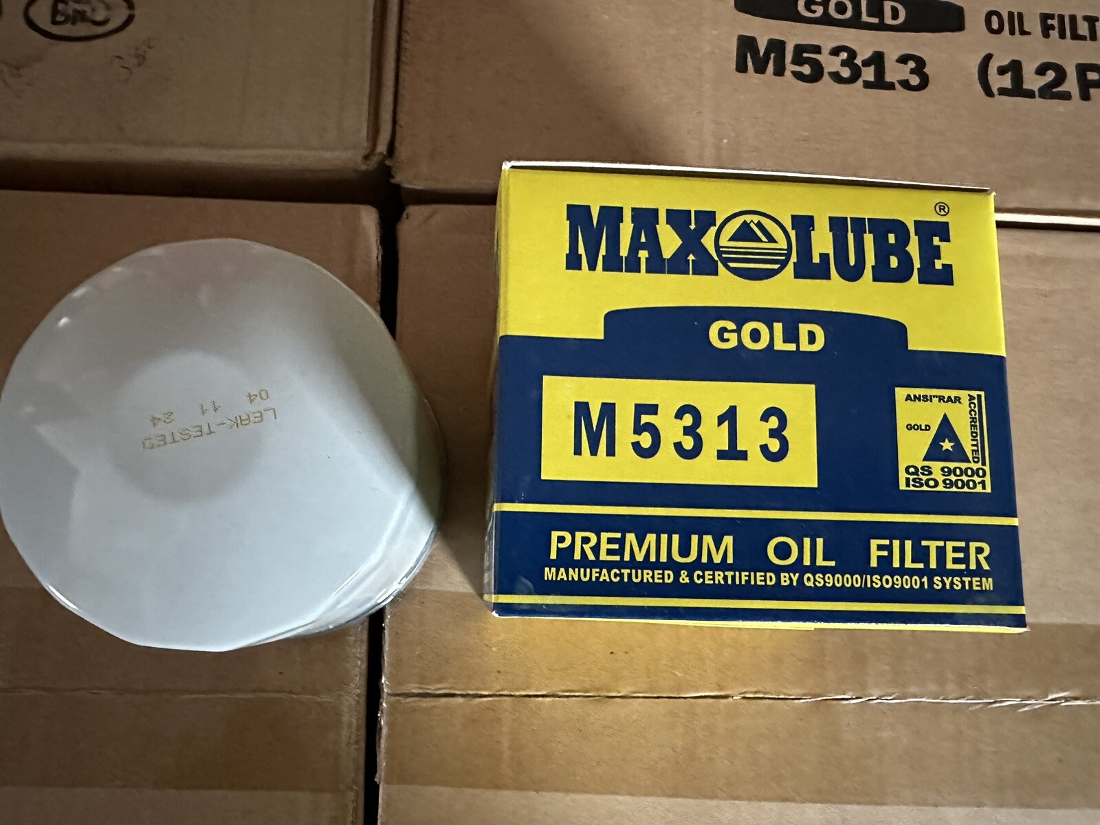 Max Lube Gold M5313 Oil Filters Case Of 12 Same As Wix 57099 Fram PH8873