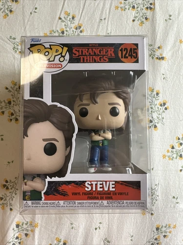 FUNKO POP STRANGER THINGS SEASON 4 STEVE # 1245 VINYL IN PROTECTER