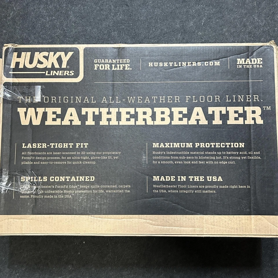 Alfombrillas Husky 99331 Weatherbeater para Lincoln Aviator 2020-24, 3 piezas Foto 2 de 4