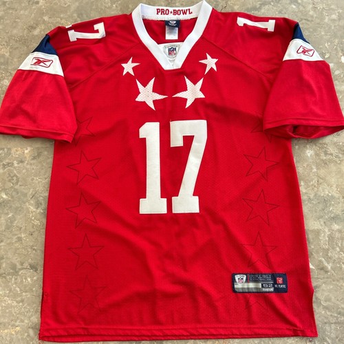 Vintage 2000s Reebok NFL Phillip Rivers #17 Pro Bowl Jersey Red 52 - Picture 1 of 6