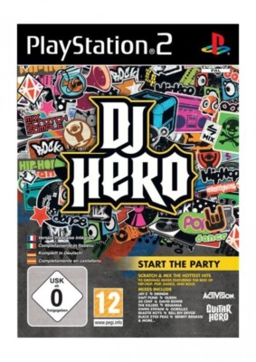 PS2 / Sony Playstation 2 - DJ Hero DE mit OVP sehr guter Zustand