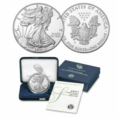 2021-W American Eagle One Ounce Silver Proof Coin - 21EA ~ U.S
