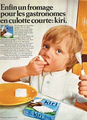 A Publicite Advertising 1968 Fromage Kiri A La Creme Ebay