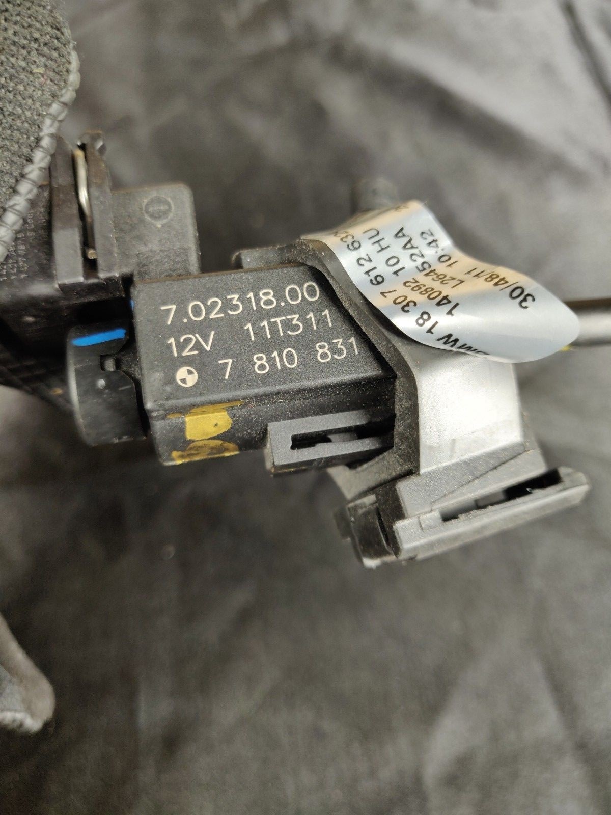 Exhaust Flap Vacuum Control Electric Valve Solenoid OEM BMW E92 F01 F02