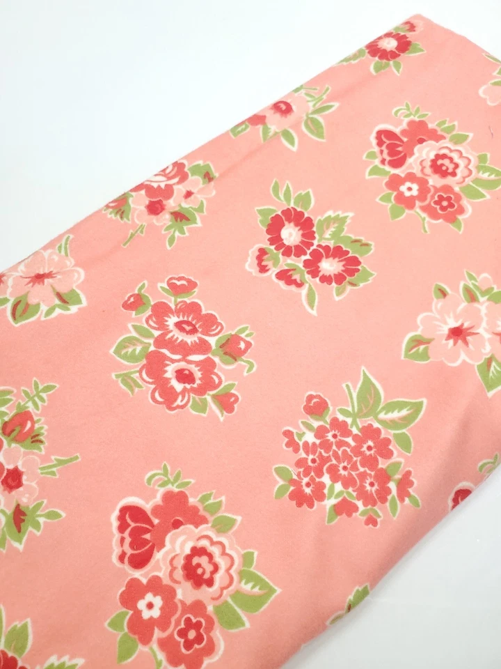 Bonnie & Camille Fabric Marmalade Moda Flannel Retro Floral Quilt FAT QUARTER - Image 3 of 3