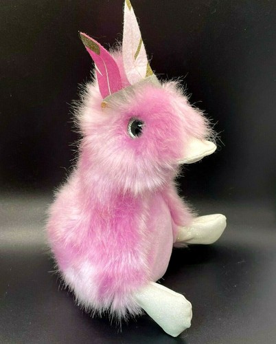 RARE Doudou et Compagnie Paris D&C Coin Coin Lilly Plume Purple Duck Plush Toy - Picture 4 of 10
