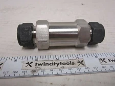 Parker 12Z-C12L-10-SS, 3/4" Instrumentation Check Valve, 316SS, New
