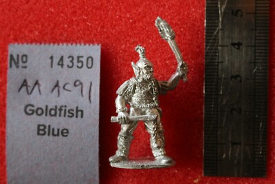 Alternative Armeen FL13-03 Halb Ork mit Fackel und Schwert Feuerstein Orks Metall