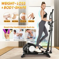 Elliptical Machine Magnetic Cardio Exercise Trainer Equipment 390lbs for Home