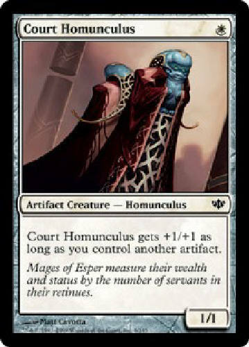 COURT HOMUNCULUS FOIL X4 4 4X Conflux MTG Magic the Gathering Cards DJMagic