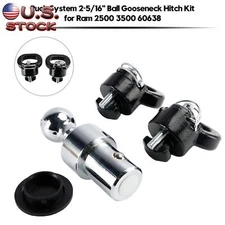 NEW Puck System 2-5/16" Ball Gooseneck Hitch Kit for Ram 2500 3500 60638 USA