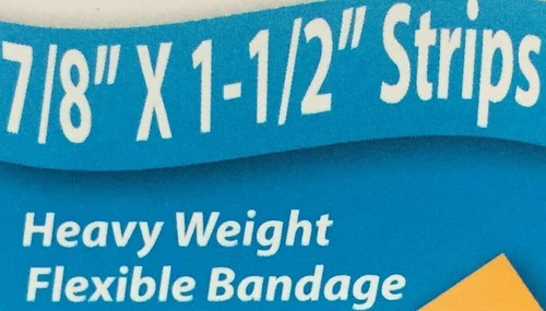 Flexible Fabric Bandages - Heavy-Duty - 7/8"x1 1/2" 100/Box (MS-28530) - Picture 2 of 2