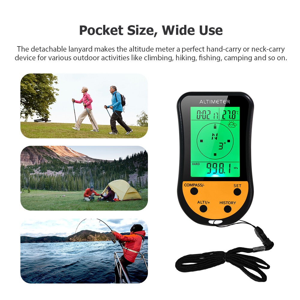 Digitale hoogtemeter - Sport & outdoor artikelen van de beste merken