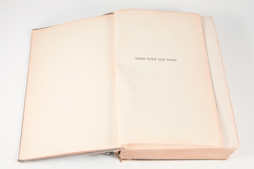 Gone With The Wind Mitchell HC Cloth October 1938 Printing Macmillan - Picture 6 of 13