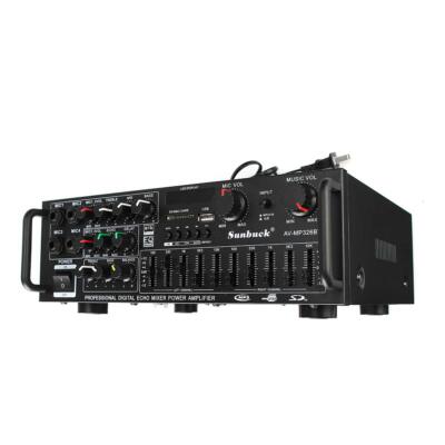 Sunbuck AV-MP326BT Amplifier 800 W 4 Ohm 2-Kanal-EQ Bluetooth-Stereoverstärker 