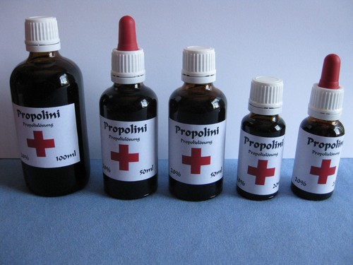 Propolis Lösung Tinktur Tropfen 20ml 50ml 100ml 1000ml Tropf Pipetten Flasche - Bild 9 von 14