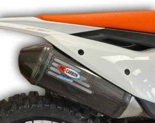PRO CARBON EXHAUST GUARD PROTECTOR STANDARD PIPE KTM SXF250 SXF350 450 2023-2025