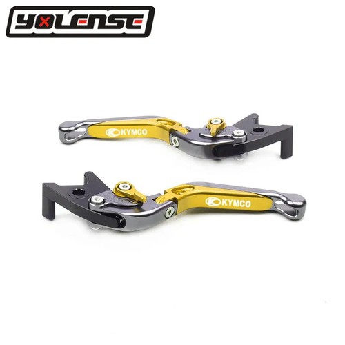 For KYMCO X CITANDO/R 250i 300 500 Folding Extending Front Rear Brake Levers CNC - Picture 10 of 22