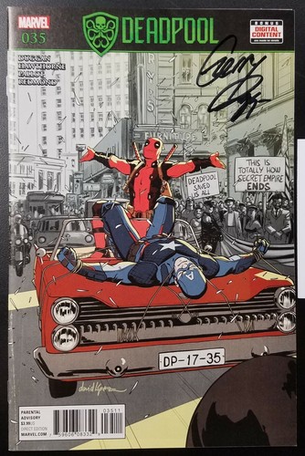 Deadpool (2016) #15 - 35 EACH SIGNED Duggan with Notarized Witness of Signature - Picture 107 of 110