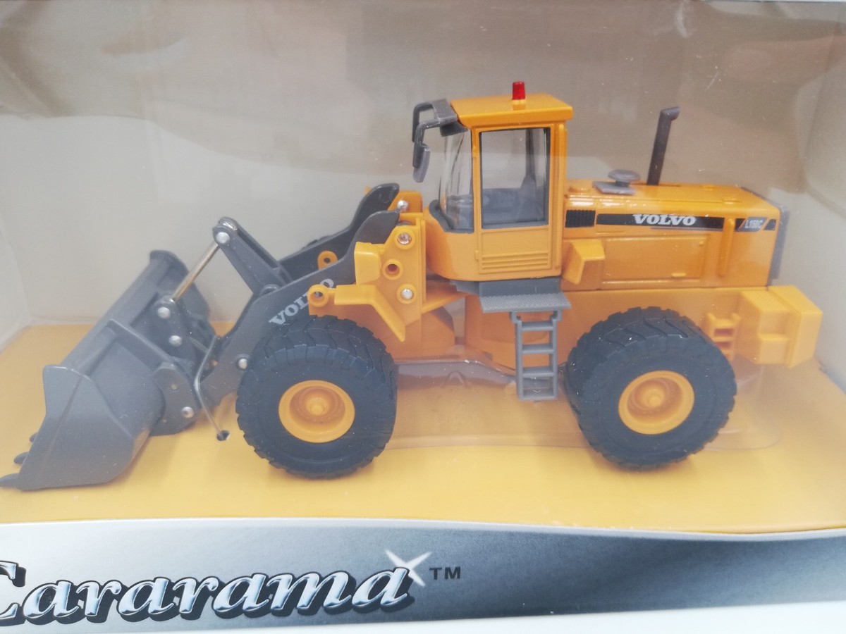 Cararama 1/50 VOLVO L150C A25C EC210 重機 Cararama 1:50 Volvo EC210 Excavator Diecast & Plastic Model