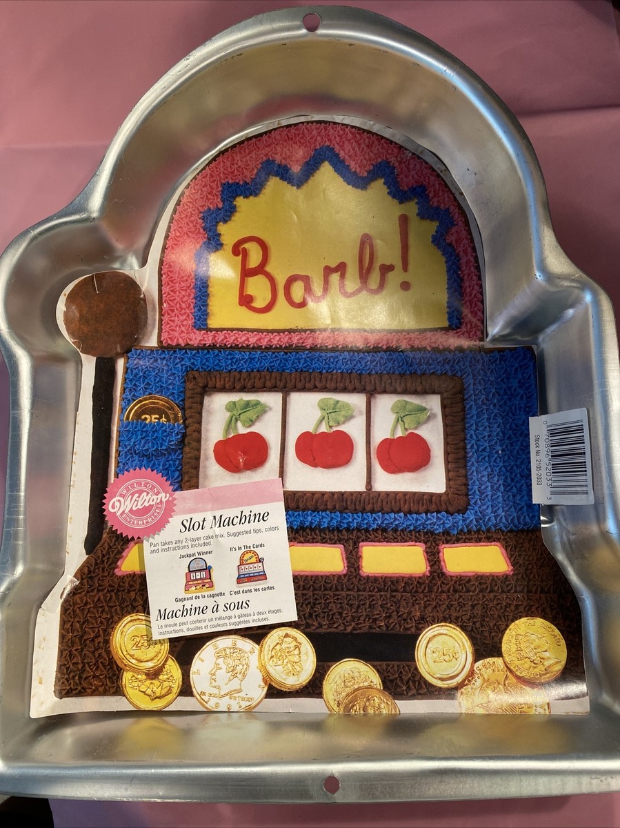 New Vintage Wilton Slot Machine Cake Pan 2105-2033