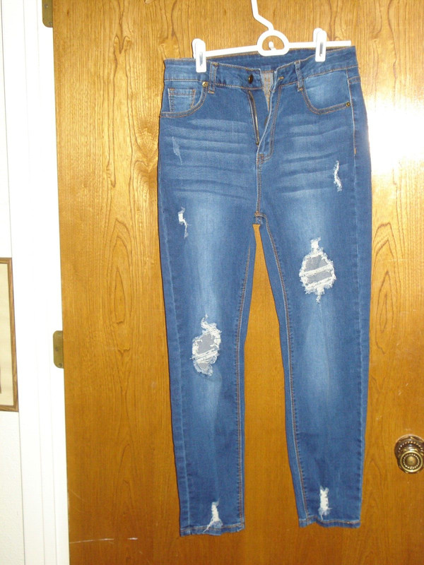 Jeans Women 2 Blue  Stretch Regular Denim